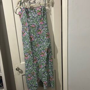 Liberty & Justice Leaf Pattern Dress